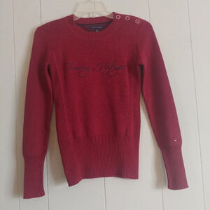 Tommy Hilfiger Sweater Women’s Maroon XS